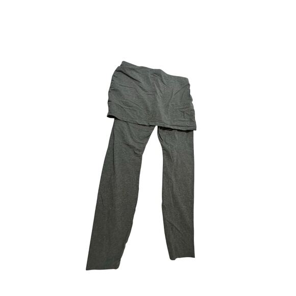 Cabi Fold-Over Waist Gray Leggings - Size S - Picture 5 of 7